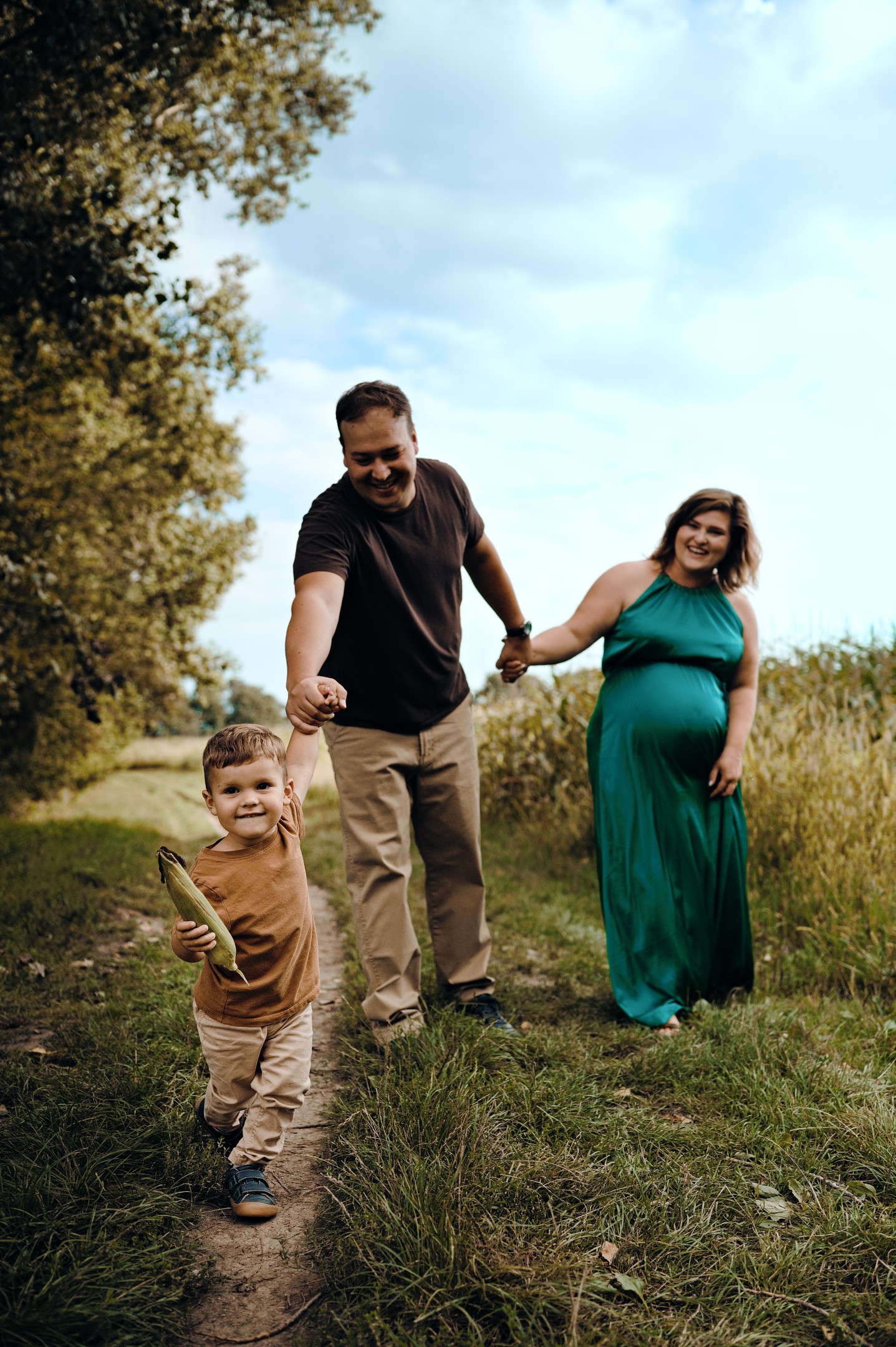 Rodinné focení venku - Katka Molková, rodinná a newborn fotografka